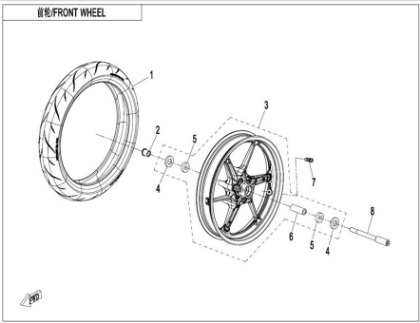 Picture for category FRONT WHEEL
