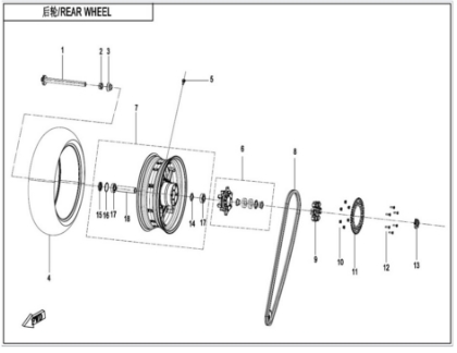 Picture for category REAR WHEEL
