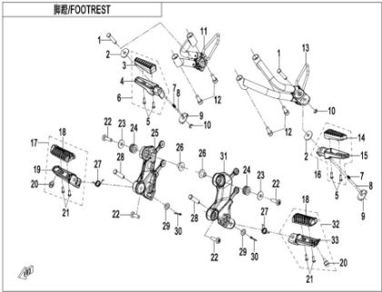 Picture for category FOOTREST