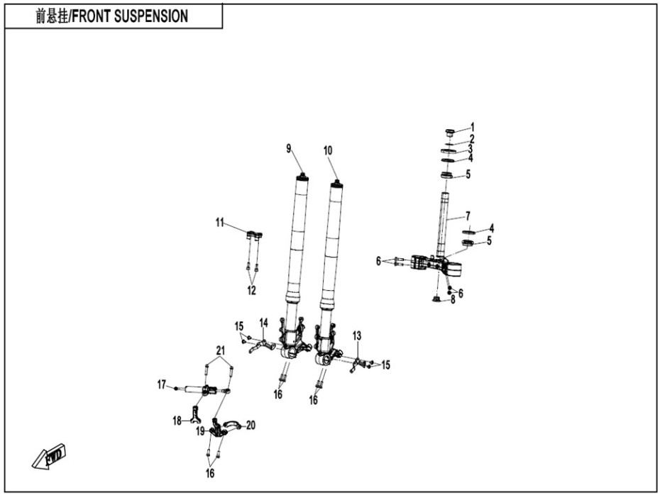 Show products in category FRONT SUSPENSION Picture for category FRONT SUSPENSION