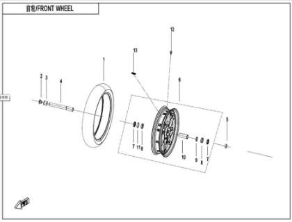 Picture for category FRONT WHEEL