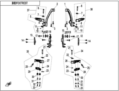 Picture for category FOOTREST