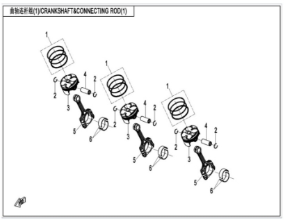 Picture for category CRANKSHAFT & CONNECTING ROD 1