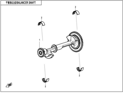 Picture for category BALANCER SHAFT