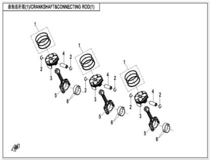 Picture for category CRANKSHAFT & CONNECTING ROD 1