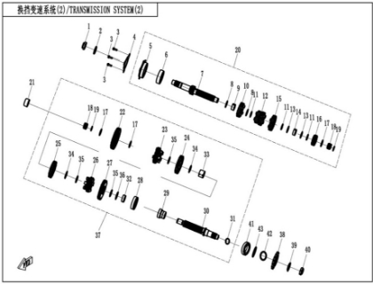 Picture for category TRAINSMISION SYSTEM 2