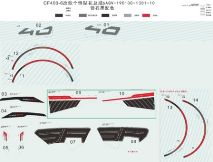 Picture for category DECAL KITS (ZIRCON BLACK)