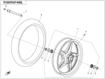 Picture for category FRONT WHEEL