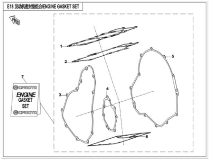 Picture for category ENGINE GASKET SET