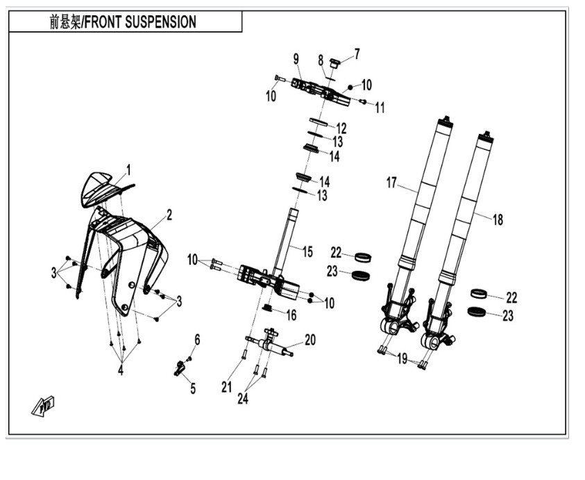Vis produkter i varegruppen FRONT SUSPENSION (ADVANCED) Billede til varegruppe FRONT SUSPENSION (ADVANCED)