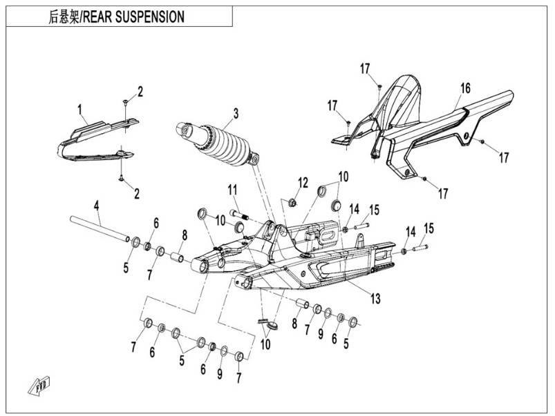 Billede til varegruppe REAR SUSPENSION