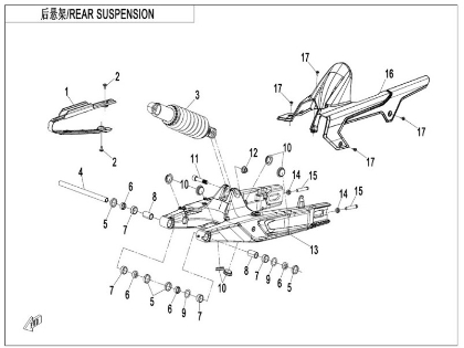 Billede til varegruppe REAR SUSPENSION