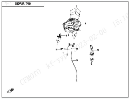 Billede til varegruppe FUEL TANK