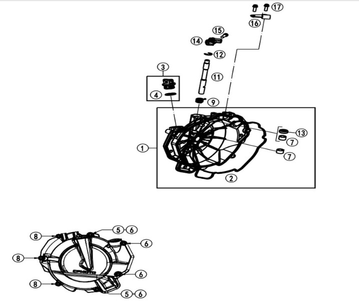 Vis produkter i varegruppen CLUTCH COVER Billede til varegruppe CLUTCH COVER