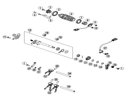 Billede til varegruppe SHIFTING MECHANISM