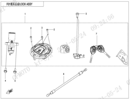 Billede til varegruppe LOCK KIT (MECHANICAL LOCK)