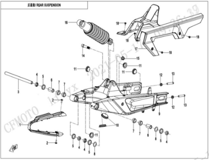 Billede til varegruppe REAR SUSPENSION