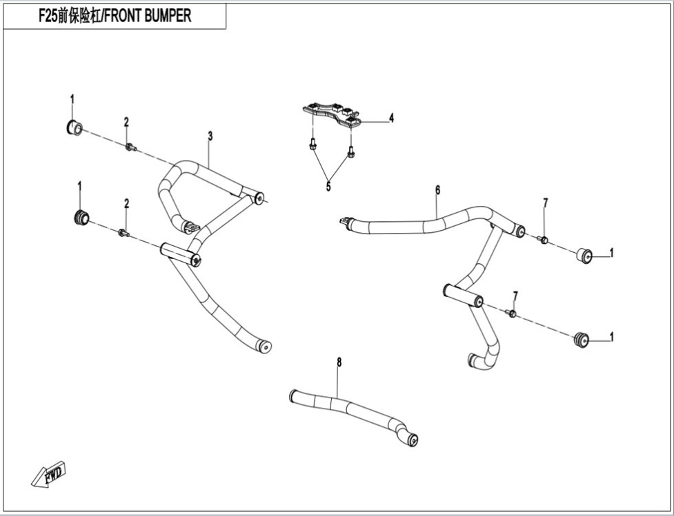 Billede til varegruppe FRONT BUMPER