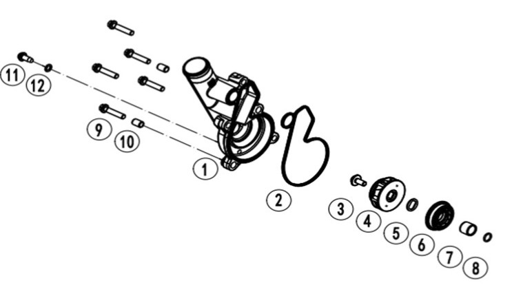 Picture for category WATER PUMP COVER