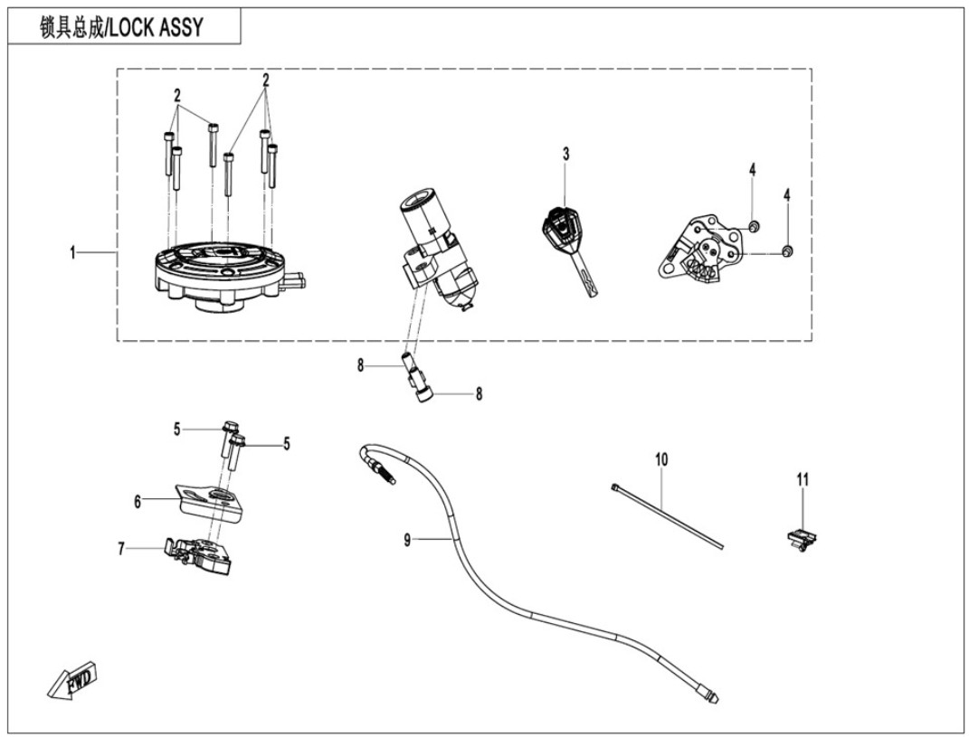 Bild för kategori LOCK KIT
