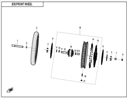 Picture for category FRONT WHEEL