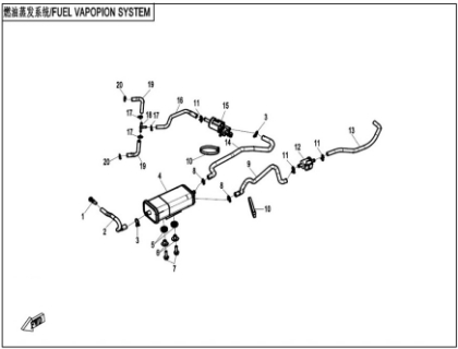 Picture for category FUEL VAPOPIN SYSTEM