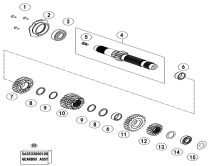 Picture for category MAIN SHAFT