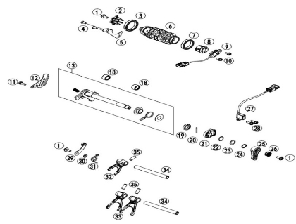 Picture for category SHIFTING MECHANISM