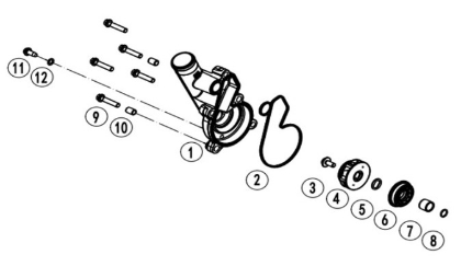 Picture for category WATER PUMP COVER