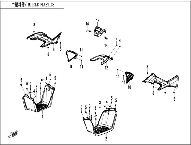Picture for category MIDDLE PLASTICS