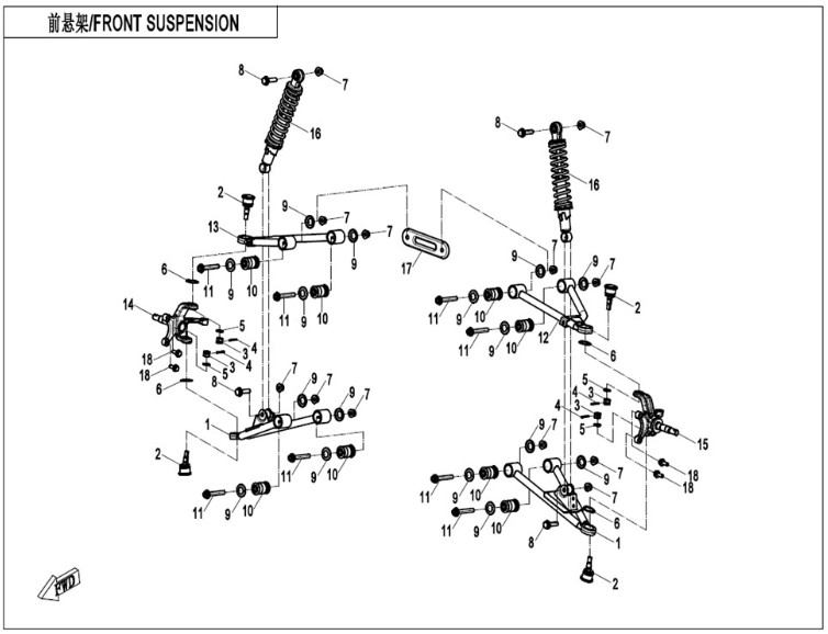 Picture for category FRONT SUSPENSION