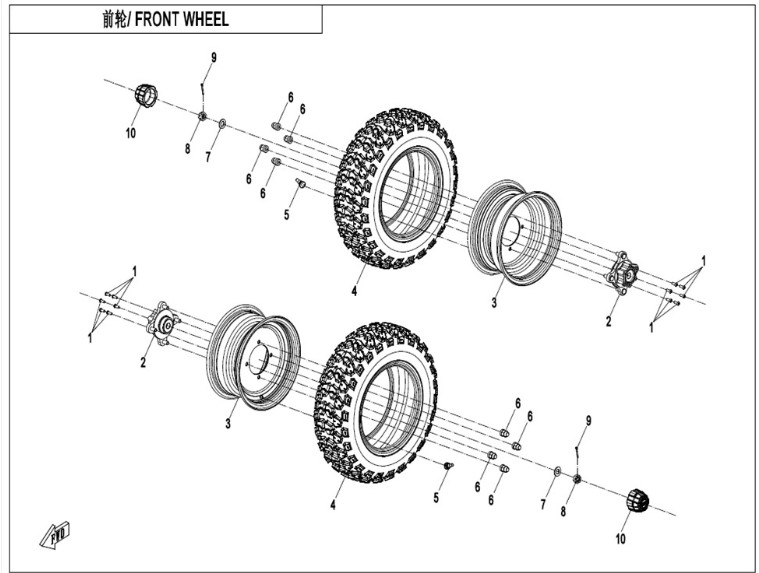 Picture for category FRONT WHEEL