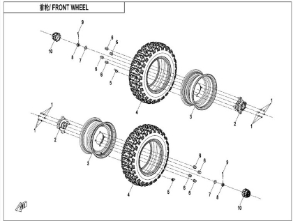 Picture for category FRONT WHEEL