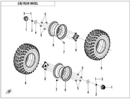 Picture for category REAR WHEEL