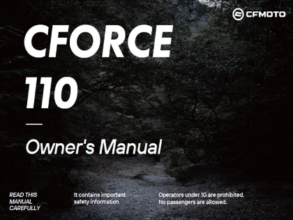 Picture for category OWNER'S MANUAL