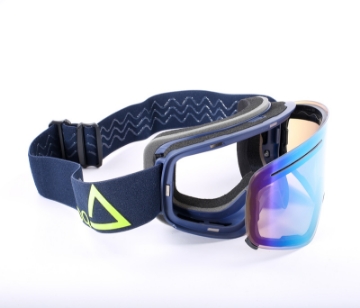 Show details for AMOQ Vision Goggel Navy/Gold Mirror Picture of AMOQ Vision Goggel Navy/Gold Mirror