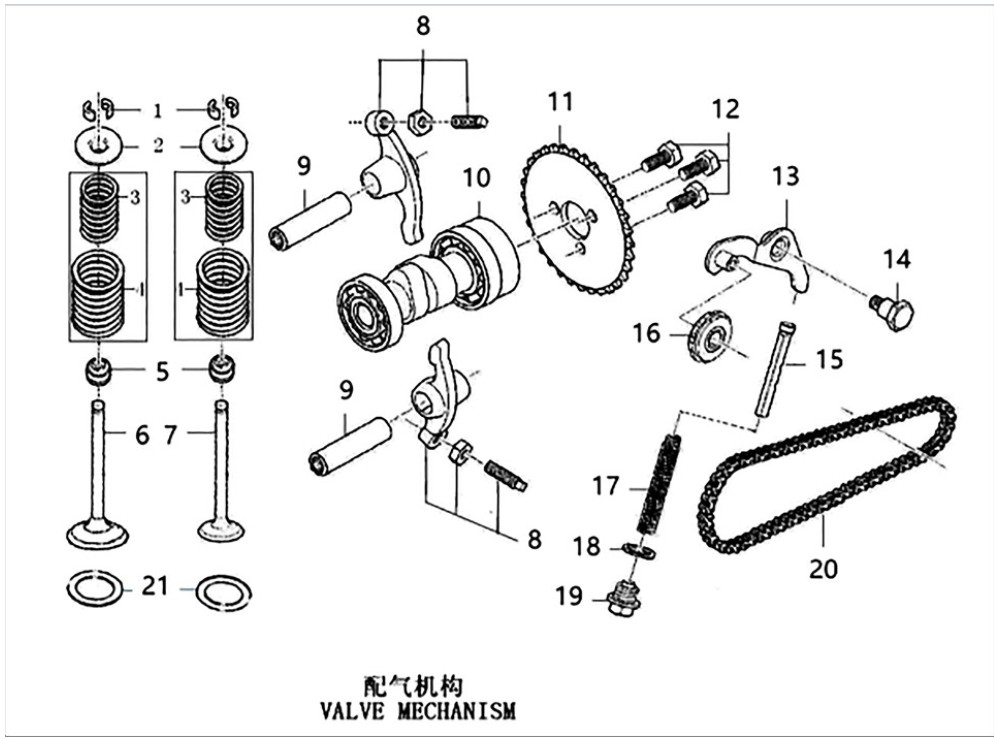 Visa produkter i kategori Valves & Camshaft Bild för kategori Valves & Camshaft