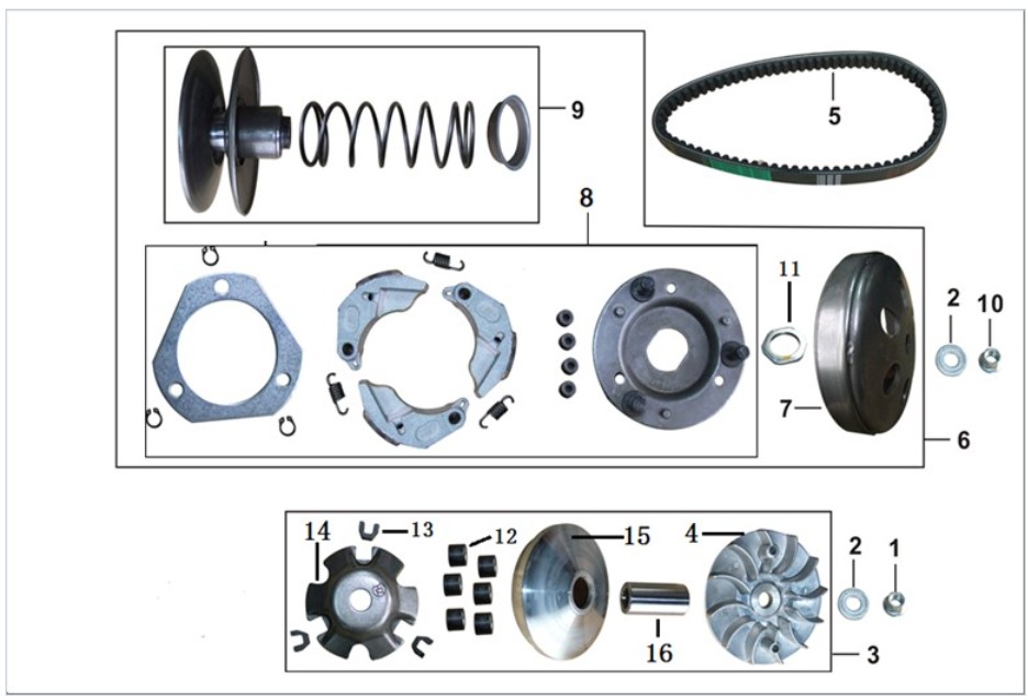 Vis produkter i varegruppen Clutch Billede til varegruppe Clutch
