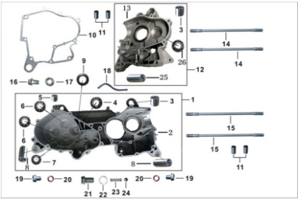Bild för kategori Crankcase