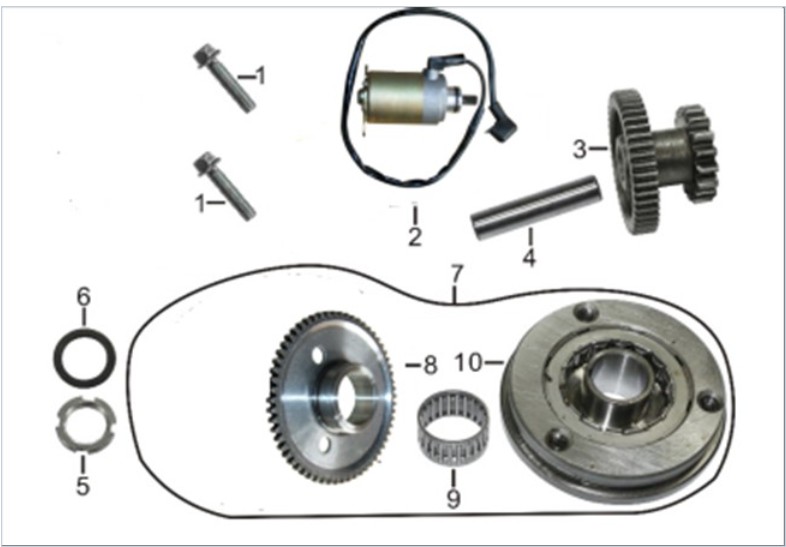 Vis produkter i varegruppen Starting Motor Billede til varegruppe Starting Motor
