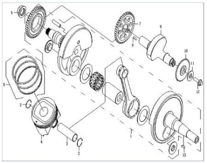 Picture for category Crankshaft, Piston, Balancer