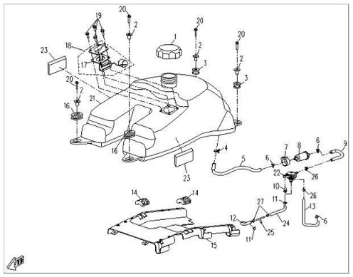 Bilde for kategori Drivstofftank