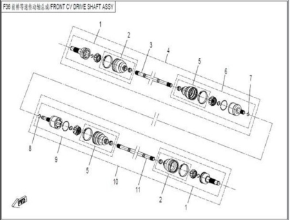 Picture for category Front CV Shaft (Sps)