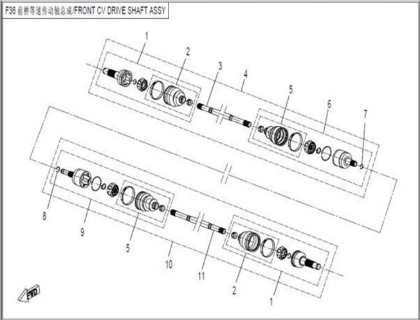 Picture for category Front CV Shaft (Sps, New)