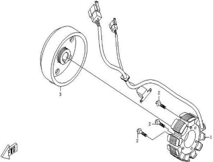 Picture for category Magneto, Stator