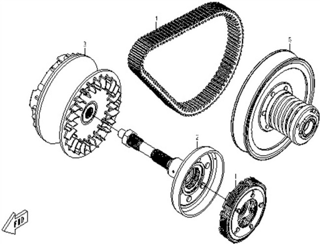 Bilde for kategori Clutch CVT