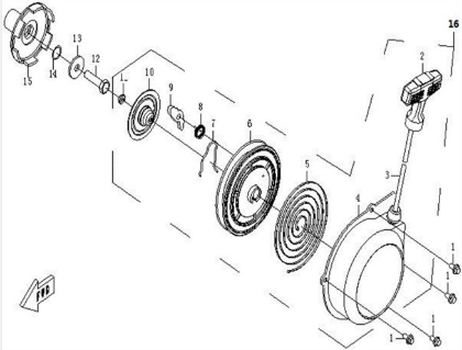 Picture for category Recoil Starter