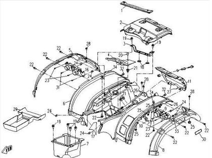 Bilde for kategori PLASTIC PARTS-4