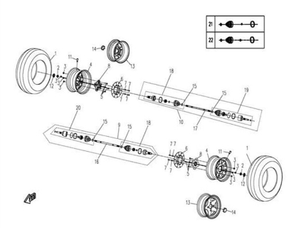 Bilde for kategori FRONT WHEEL