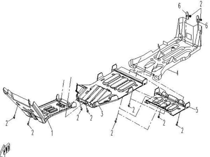 Bilde for kategori ENGINE SKID PLATE